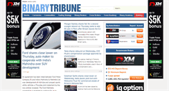 Desktop Screenshot of binarytribune.com